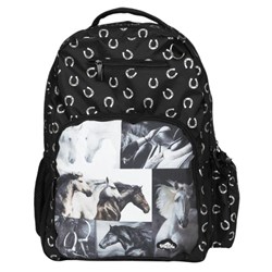 SPENCIL BACKPACK TRIPPLE BW Horses